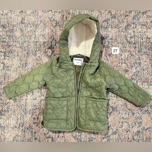 Green Quilted Jacket